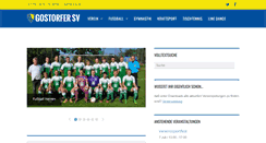 Desktop Screenshot of gostorfersv.de